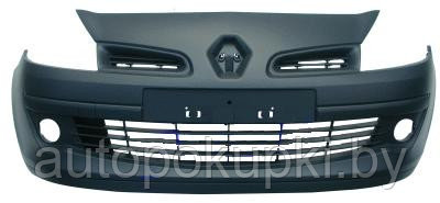 БАМПЕР ПЕРЕДНИЙ Renault Clio III 2005-2009, PRN04048BA