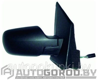 БОКОВОЕ ЗЕРКАЛО (ПРАВОЕ) для Ford Fiesta V, 2002-2005, электрич. регулировка, с обогревом VFDM1016ER