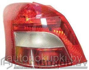 ЗАДНИЙ ФОНАРЬ (ЛЕВЫЙ) Toyota Yaris II 2006-2009, хэчбек,  ZTY19P5L