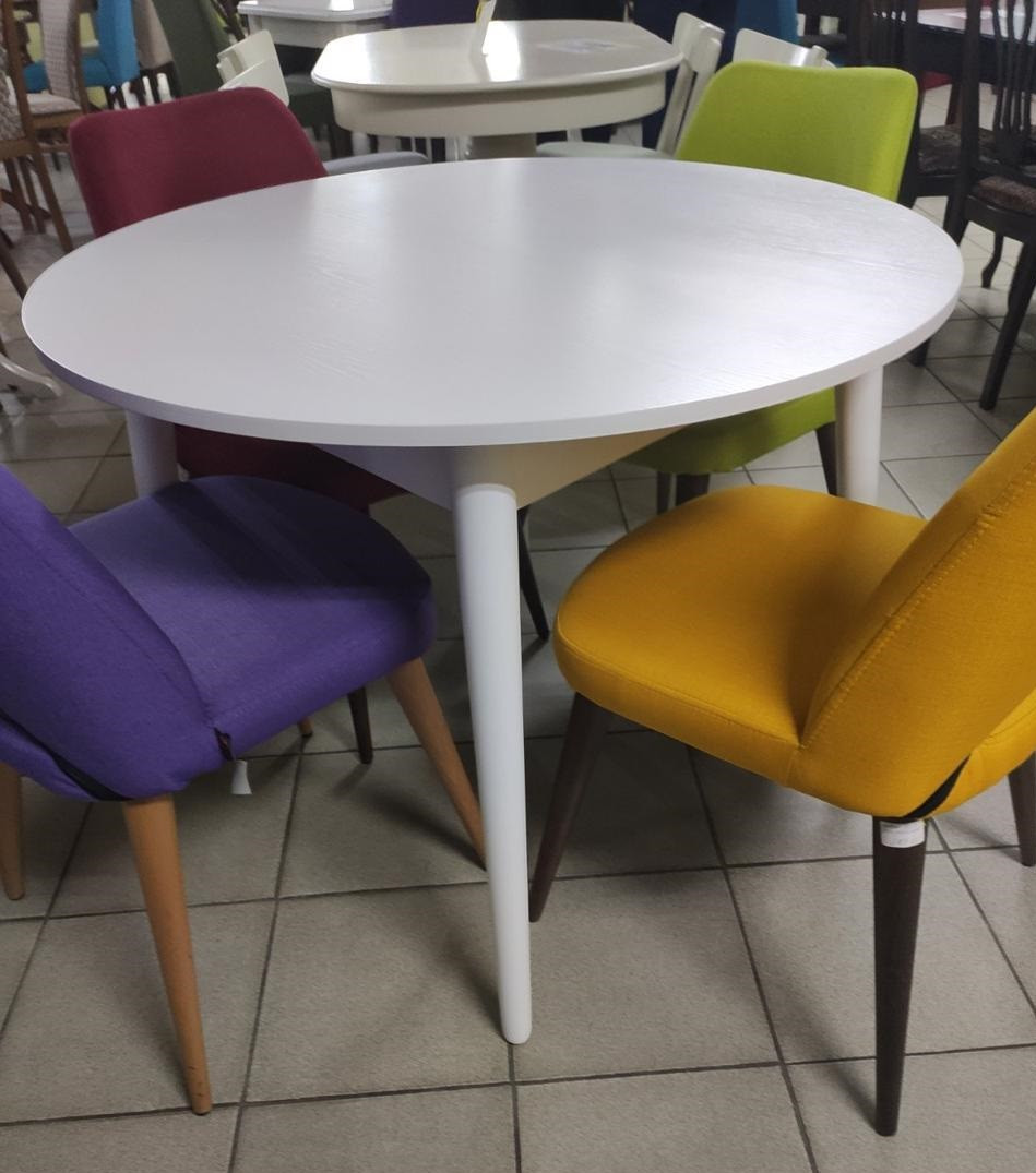 Стол обеденный Мебель-класс Зефир (Белый) - фото 1 - id-p121070130