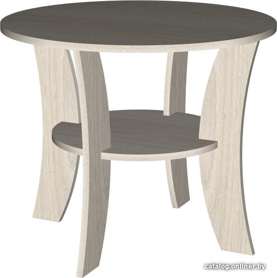 Стол журнальный Мебель-класс Милан (Ясень Шимо Светлый)