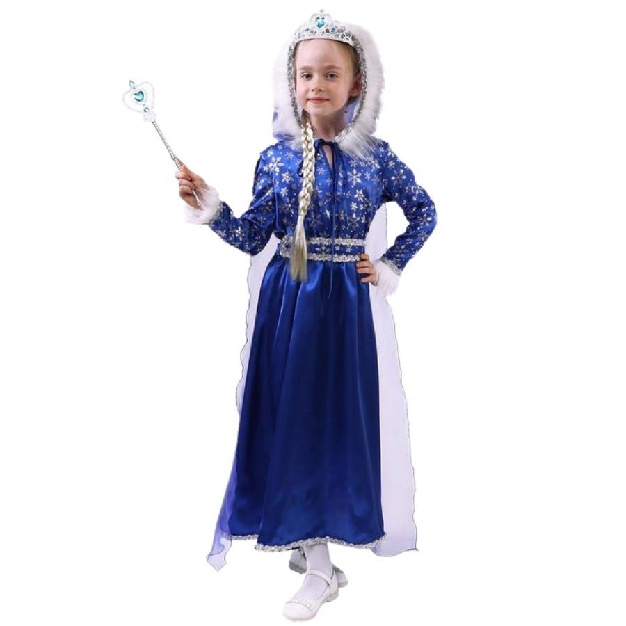 Детский карнавальный костюм Принцесса в синем Страна Карнавалия