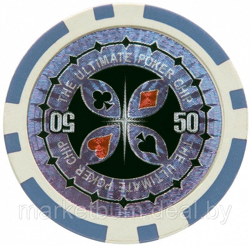 Набор для покера Ultimate на 500 фишек - фото 7 - id-p168576423
