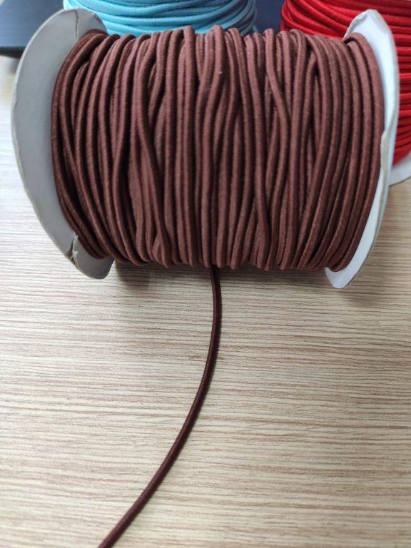 Эластичный шнур , диаметр 2 мм , коричневый - фото 1 - id-p148422954