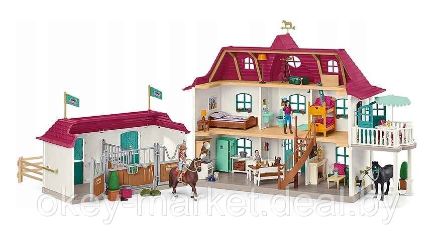 Игровой набор Schleich Большой конный двор 42551 - фото 2 - id-p168576430