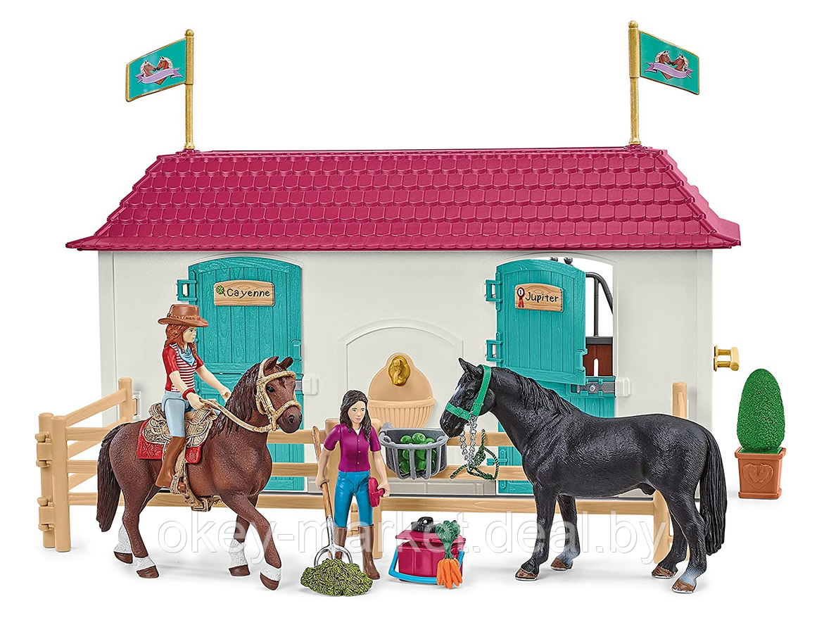 Игровой набор Schleich Большой конный двор 42551 - фото 9 - id-p168576430