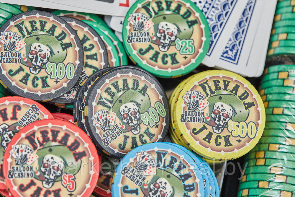 Набор для покера Nevada на 500 фишек - фото 5 - id-p168576573