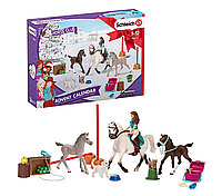 Набор фигурок Schleich Рождественский календарь Horse Club 2021