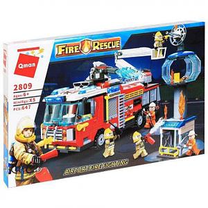 Конструктор "Fire Rescue" (647 дет.) Размер уп.:52*34*6,5