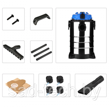 Пылесос промышленный DEKO DKVC-1200-30S, фото 2