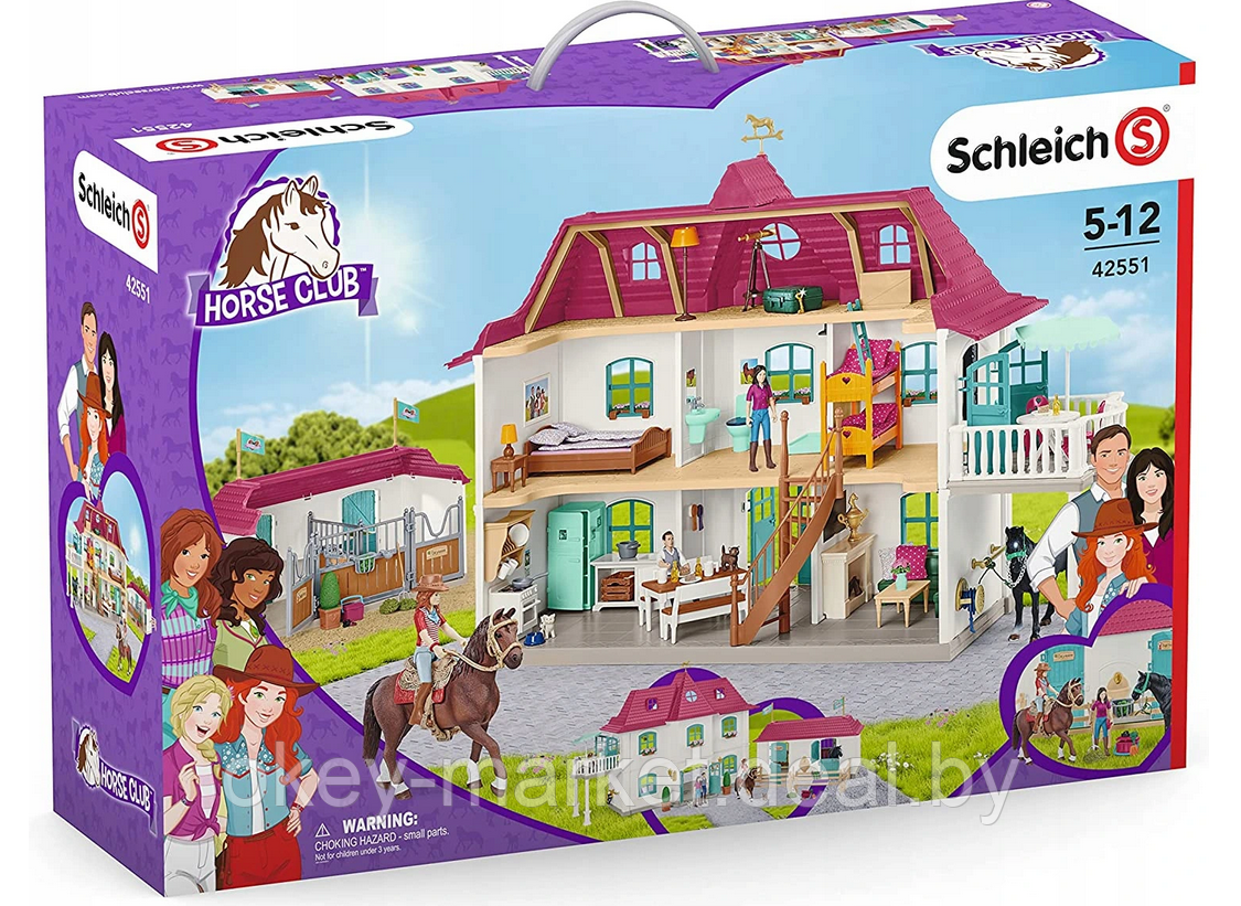 Игровой набор Schleich Большой конный двор 42551 - фото 10 - id-p168576430