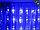 Светодиодная гирлянда ВОДОПАД  размер 3х3м, цвет синий, фото 2