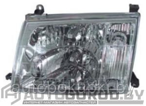 ПЕРЕДНЯЯ ФАРА (ЛЕВАЯ) Toyota Land Cruiser 100 1998-, ZTY11B2L