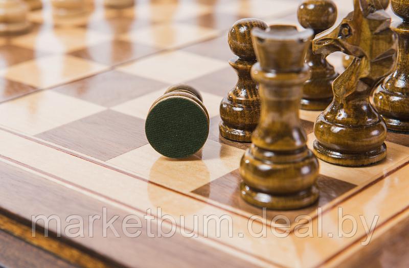 Шахматы Турнирные-1 инкрустация 40, AZ106, Zeynalyan - фото 2 - id-p168589798