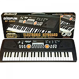 Синтезатор Bigfan (пианино) с микрофоном от сети и от батареек, с подключением MP3, фото 4