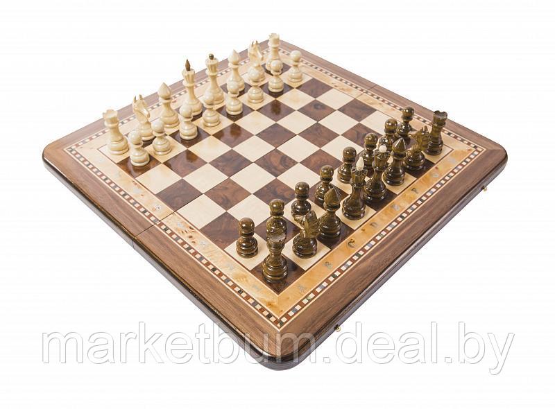Шахматы Турнирные-2 инкрустация 40, AZ107, Zeynalyan - фото 1 - id-p168589956