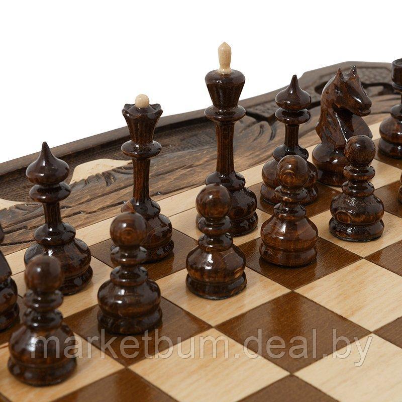 Шахматы + Нарды резные c Араратом 50, Haleyan - фото 2 - id-p168589984