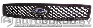 РЕШЕТКА РАДИАТОРА для Ford Fusion (JU_)  до 09.2005, черная,без эмблемы,  PFD07232GA