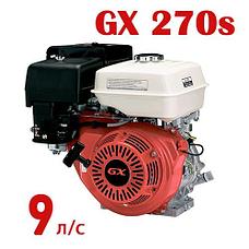 Двигатель GX 270s (вал 25мм под шлиц) 9 л.с, фото 2