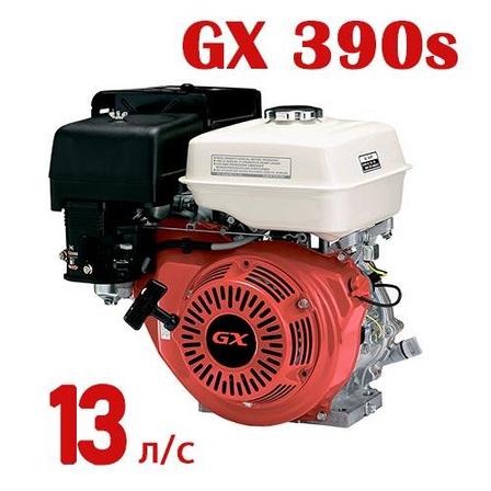 Двигатель GX 390s (вал 25мм под шлиц) 13 л.с, фото 2