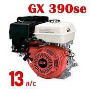 Двигатель GX 390se (вал 25мм под шплиц) электростарт 13 л.с