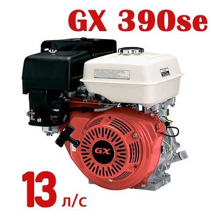 Двигатель GX 390se (вал 25мм под шплиц) электростарт 13 л.с, фото 2