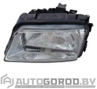 СТЕКЛО ПЕРЕДНЕЙ ФАРЫ (ЛЕВОЕ) Audi A4 (B5) 01.1995-05.1999,Valeo type, SAD1124L