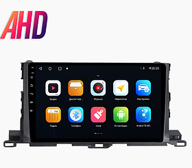 Штатная магнитола Parafar с IPS матрицей для Toyota Highlander 2013+ на Android 13 (8/128Gb + 4G)
