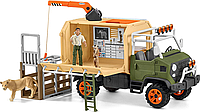 Игровой набор Schleich Большой ветеринарный спасательный грузовик 42475