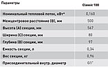 Радиаторы алюминиевые Standard Classiс-100 500/100 (усиленные) Чехия-РФ, фото 5