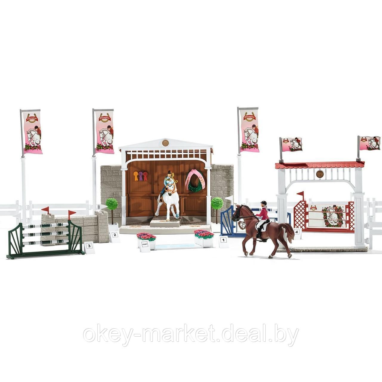 Игровой набор Schleich Турнир с лошадьми и наездниками - фото 1 - id-p168609152