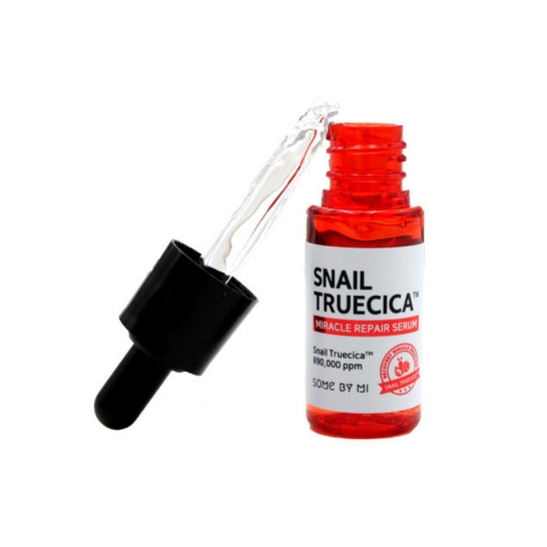 Восстанавливающая сыворотка с муцином чёрной улитки Some By Mi Snail Truecica Miracle Repair Serum 10мл