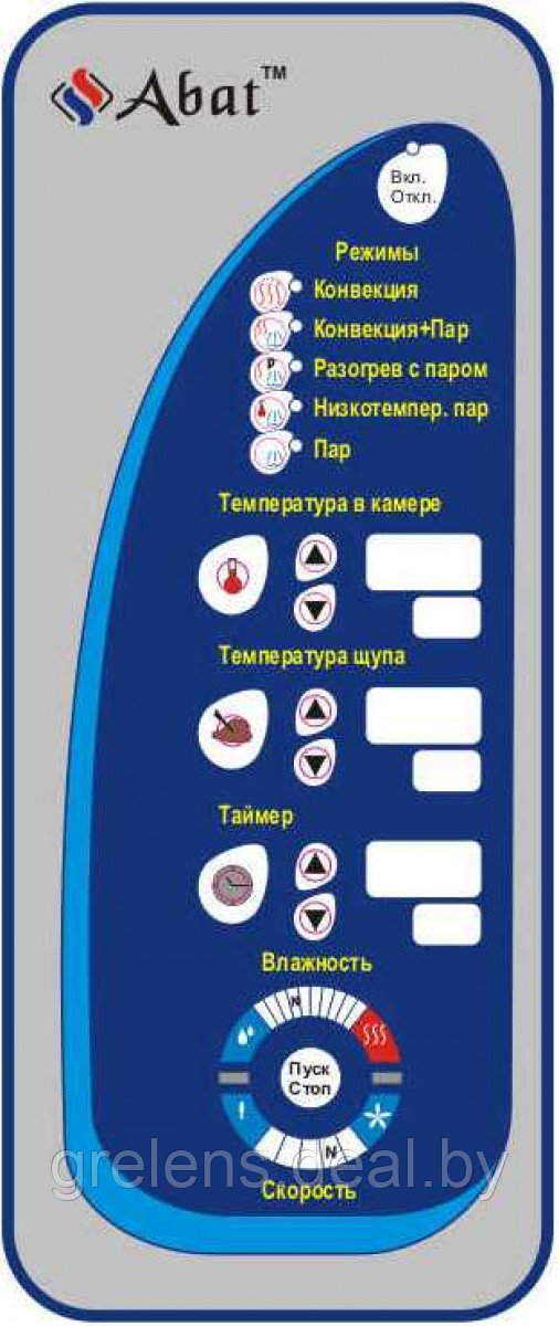 Пароконвектомат Abat ПКА 6-1/1ПМ2-01 (автоматическая мойка) - фото 4 - id-p168611486