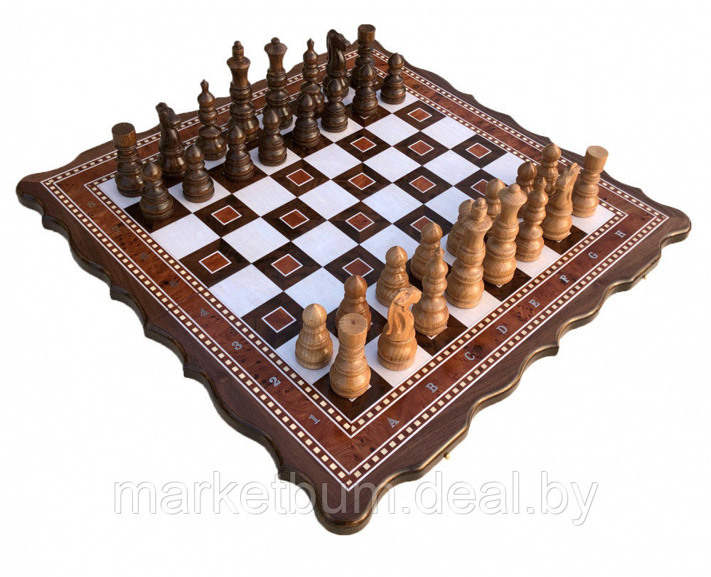 Шахматы Турнирные-5 инкрустация 50, Armenakyan - фото 2 - id-p168611635