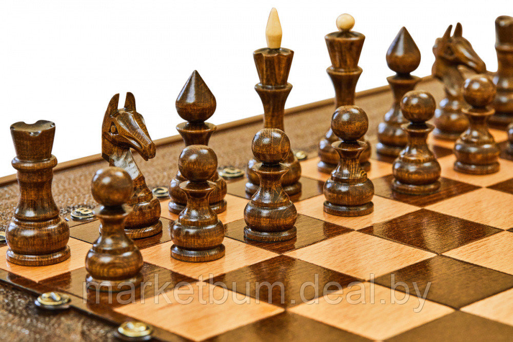 Шахматы + нарды резные "Гамбит 1" 50, Simonyan - фото 5 - id-p168613426
