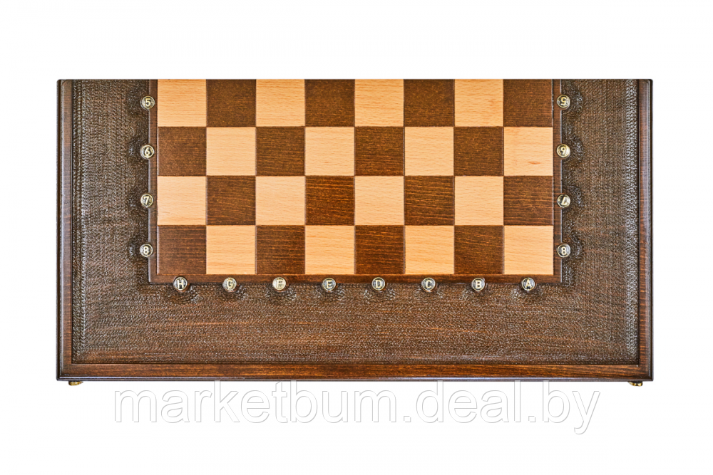 Шахматы + нарды резные "Гамбит 1" 50, Simonyan - фото 7 - id-p168613426