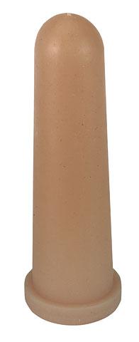 Соска для телят латексная для ведер-поилок, с крестообразным отверстием, 100мм - фото 1 - id-p168613627