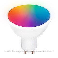 Светодиодная лампа Smart LED MR16 5W+RGB 3000K-6400K 220-240V : LED MR16 5W+RGB 3000K-6400K 220-240V