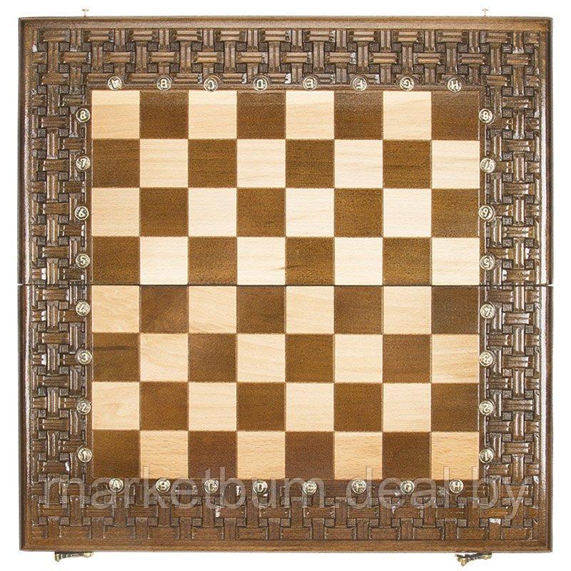Шахматы + нарды резные"Армянский Орнамент" 50, Haleyan - фото 9 - id-p168615562