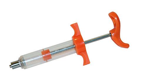 Нейлоновый шприц с дозатором, объем 30мл - фото 1 - id-p168614296