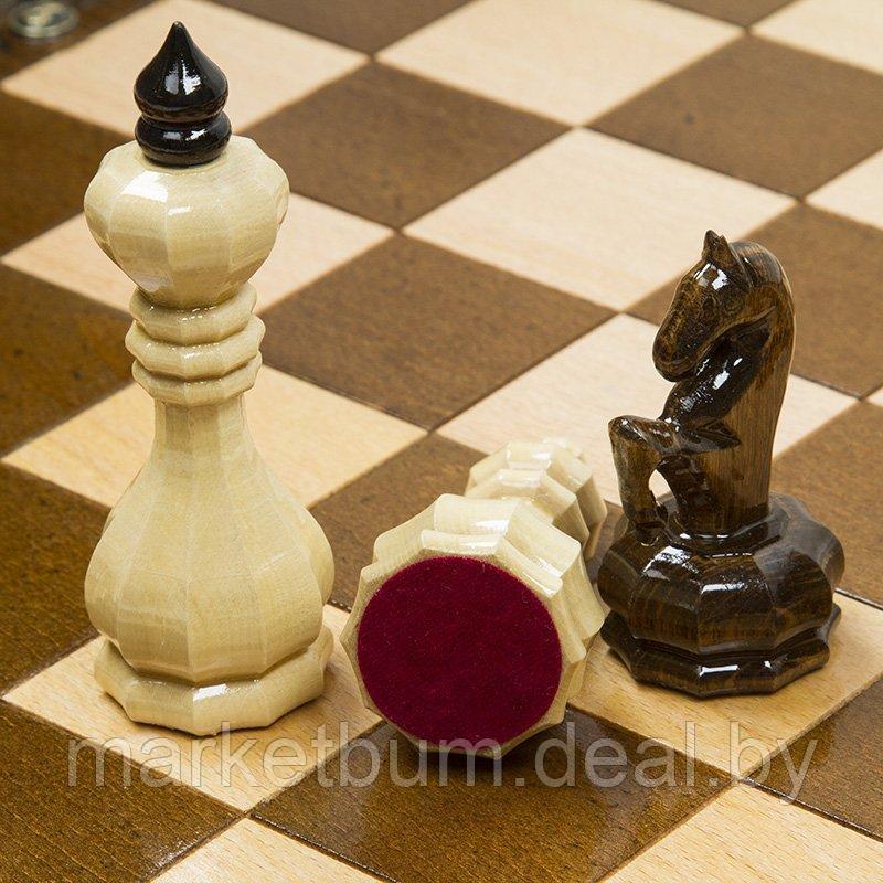 Шахматы + нарды резные"Армянский Орнамент" 60, Haleyan - фото 4 - id-p168616563