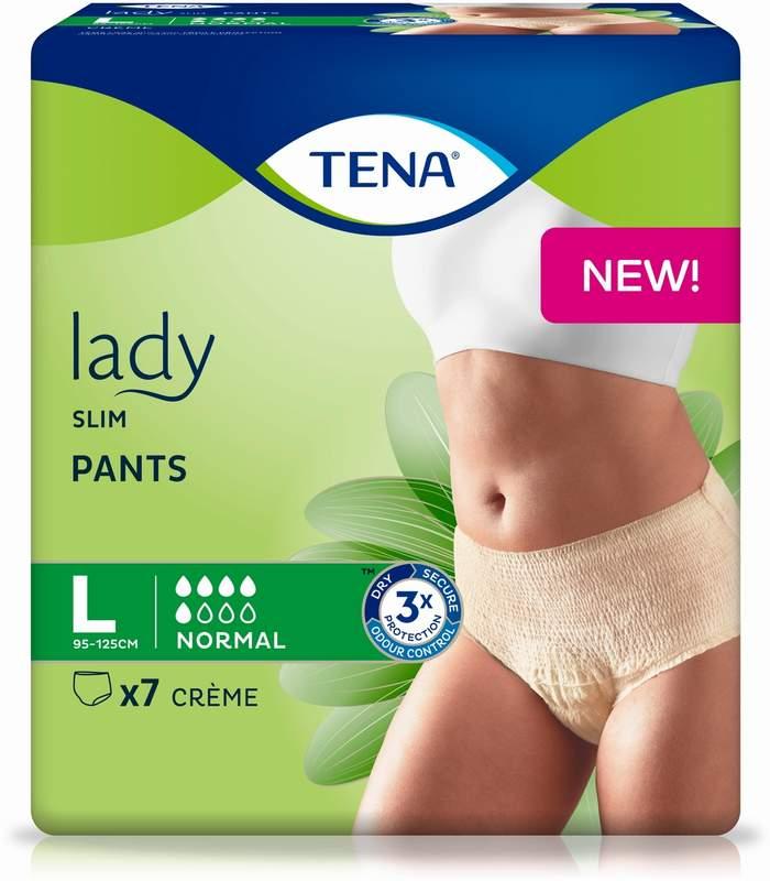 Трусы впитывающие для женщин TENA Lady Slim Pants Normal, размер 3 (Large), 7 шт.