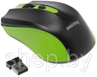 Мышь беспроводная SMARTBUY 352 ONE цвет: зелено-черный (SBM-352AG-GK)