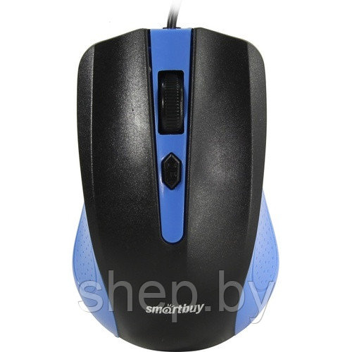 Мышь проводная SMARTBUY ONE 352 цвет: сине-черный (SBM-352-BK) - фото 1 - id-p168620728