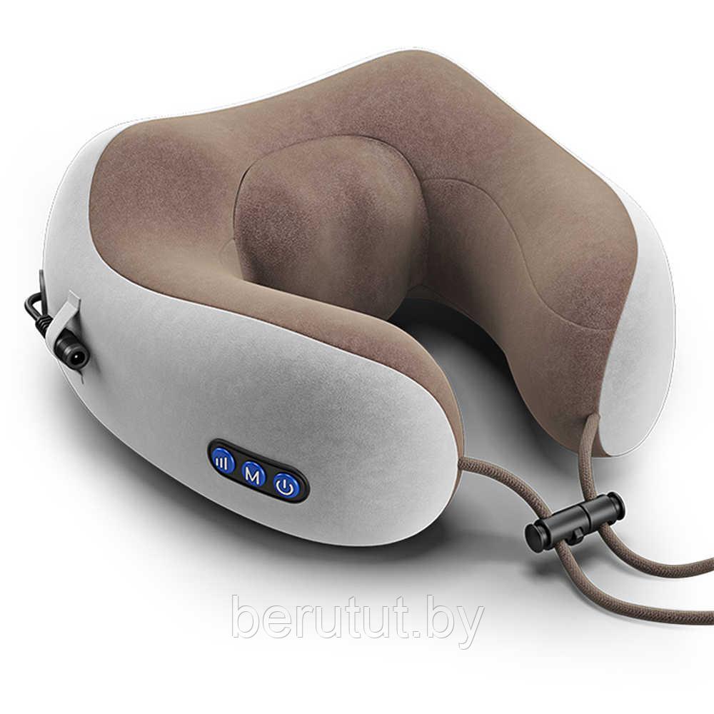Массажная подушка для шеи U-Shaped Massage Pillow - фото 3 - id-p168620790