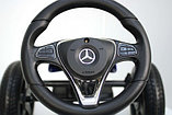 Детская педальная машина карт RiverToys Mercedes-Benz H333HH (черный) Лицензия, фото 6