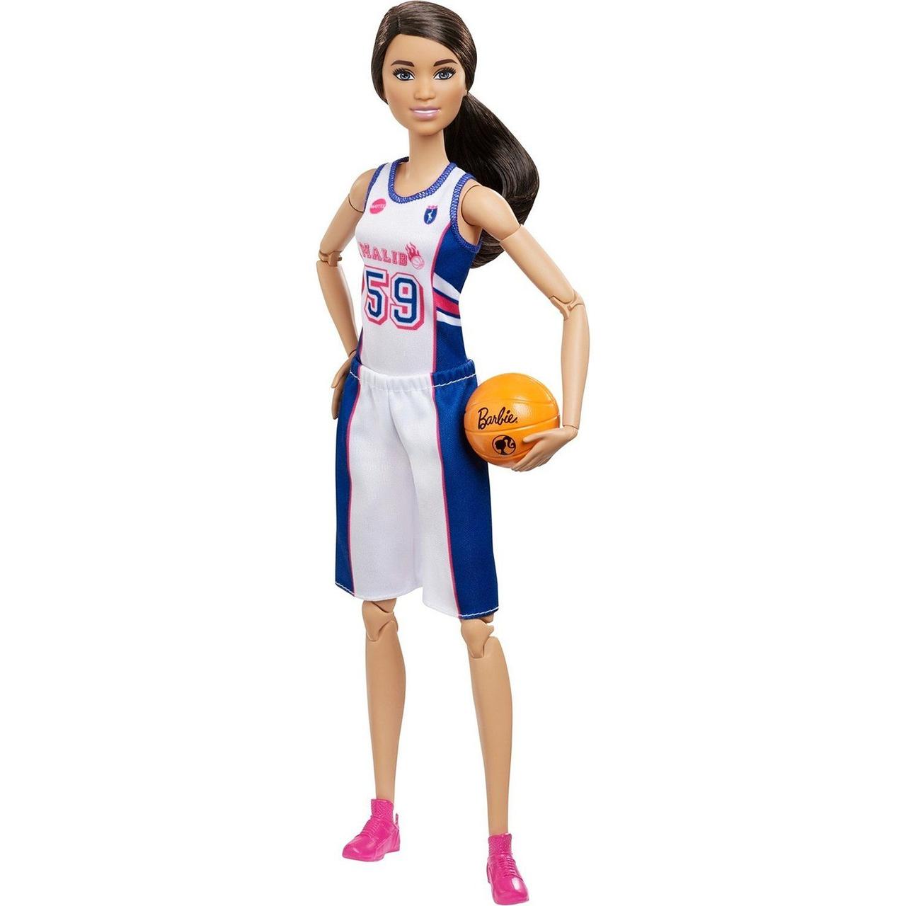 Кукла Барби MADE TO MOVE Баскетболистка DVF68/FXP06, фото 1