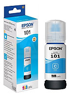 Оригинальные чернила EPSON 101 для L4150, L4160, L4167, L6160, L6170, L6190 (T03V) (голубой, 70 мл.)