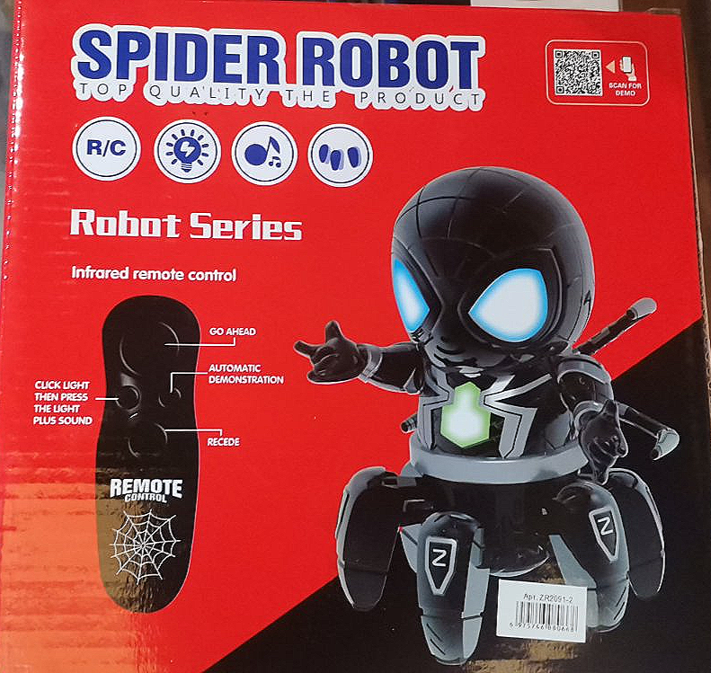 Робот радиоуправляемый Человек Паук Spider Man - фото 2 - id-p168624090