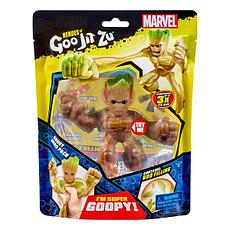 Goo Jit Zu Гуджитсу Игрушка тянущаяся фигурка "Грут" Marvel 12 см. GooJitZu 38680, фото 3